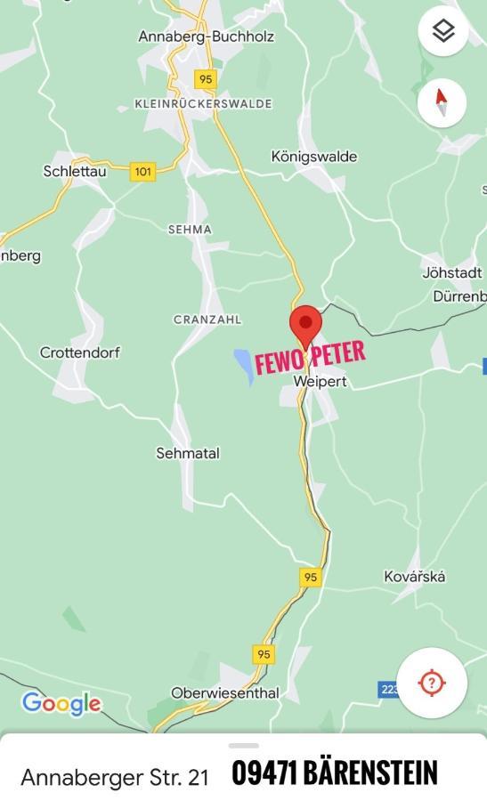 Kleine Fewo Peter In Baerenstein Экстерьер фото